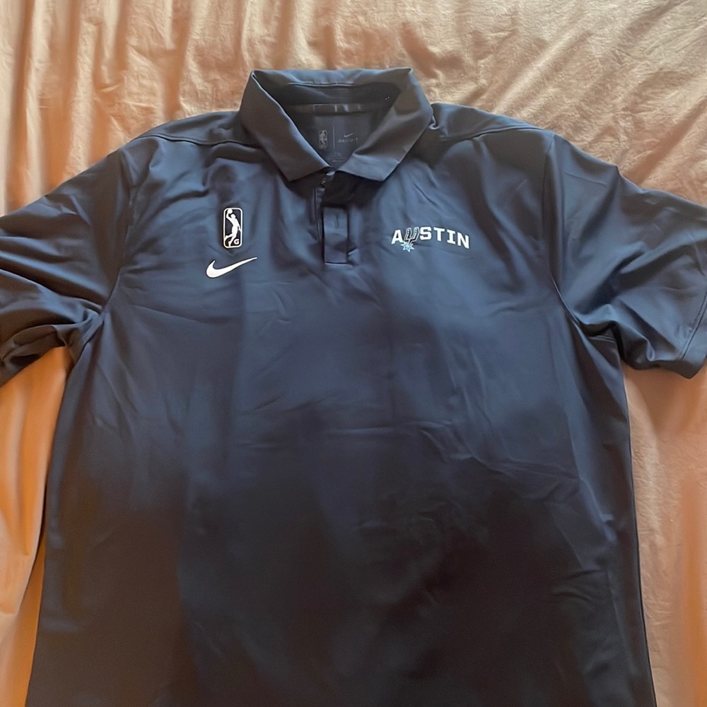 NBA G league Austin Spurs Dri-fit polo